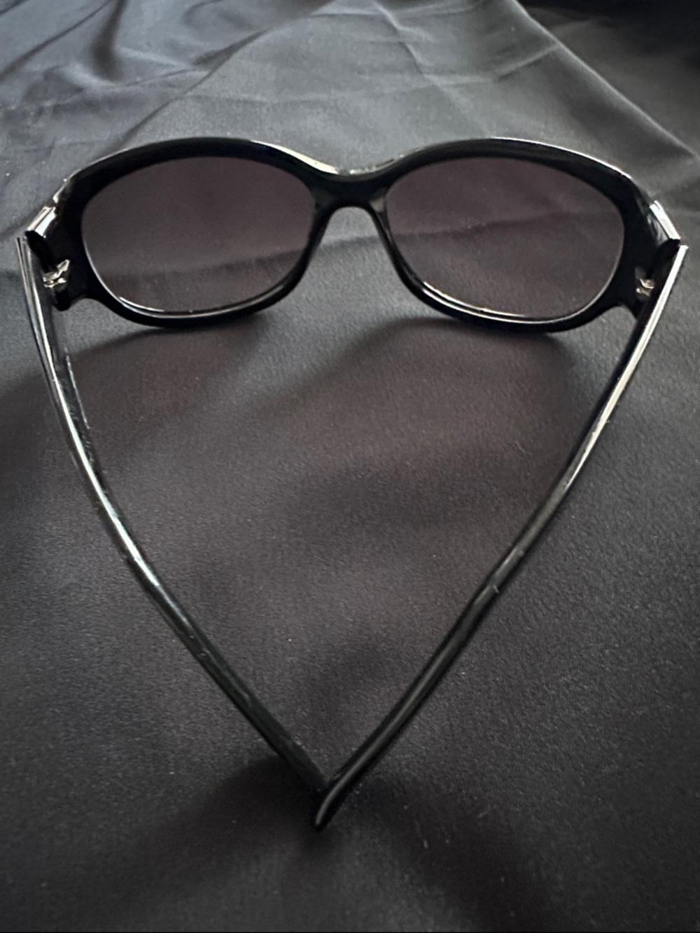 Dior EUC sunglasses. Black frame and lenses. Celebrity 2 line with case - Picture 3 of 8